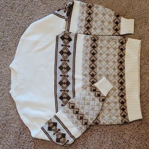 Vintage Kingsport Patterned Sweater